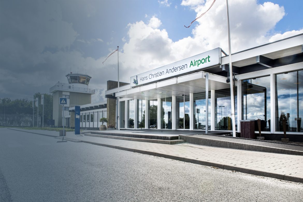 Drony w Danii zamknięcie lotniska Aalborg