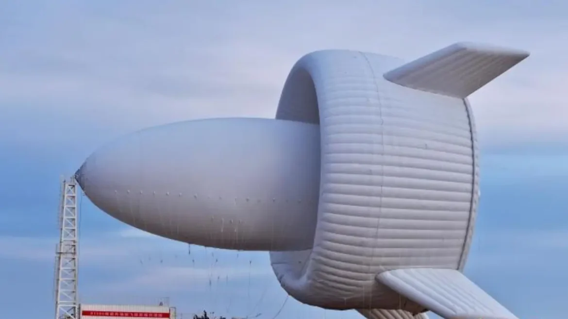 Latający wiatrak S1500 w Chinach test i przyszłość