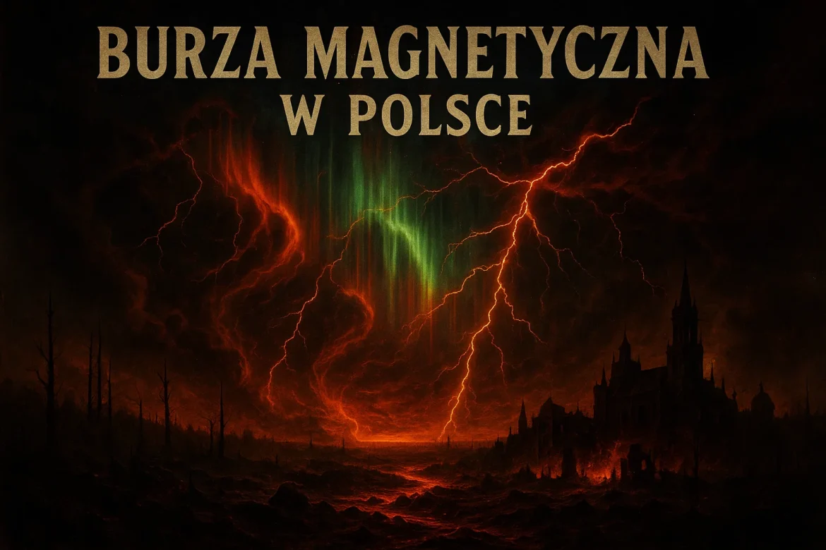 Magnetyczna burza w Polsce 15 września 2025 – prognoza