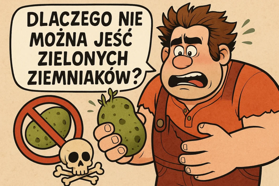 Zielone ziemniaki – przyczyny, solanina i bezpieczeństwo