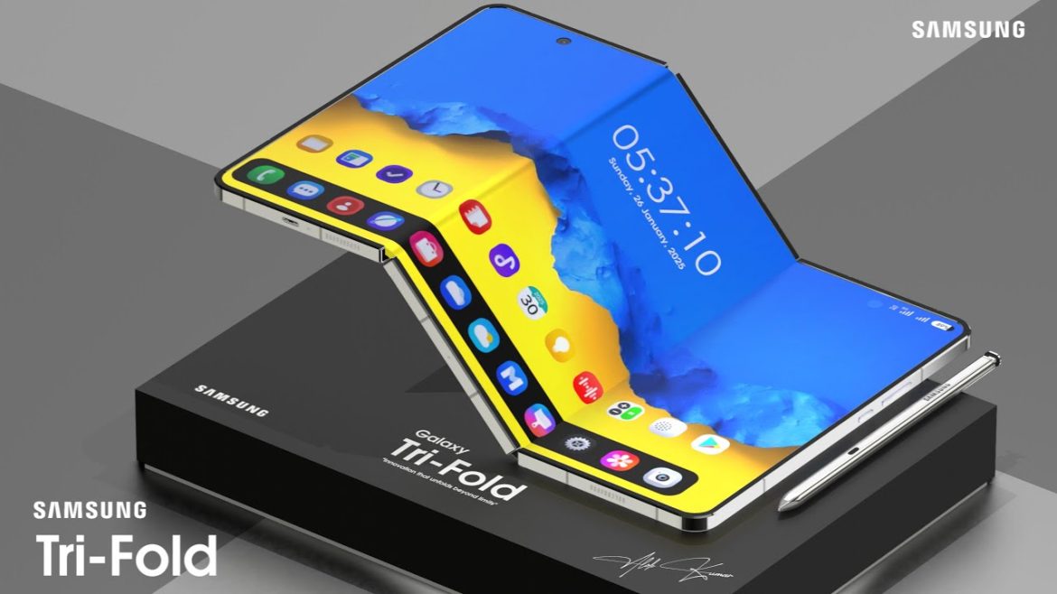 Samsung Galaxy TriFold — potrójnie składany smartfon