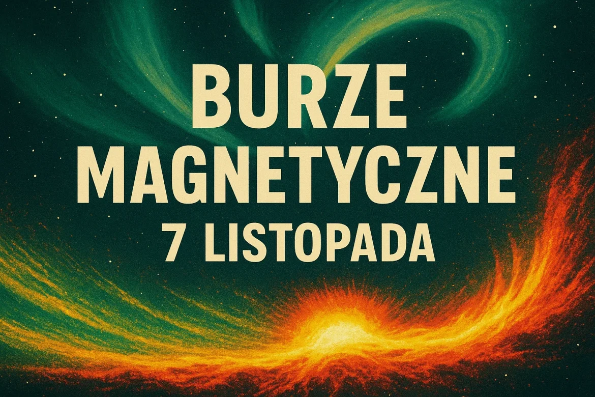 Silne burze magnetyczne 7 listopada w Polsce