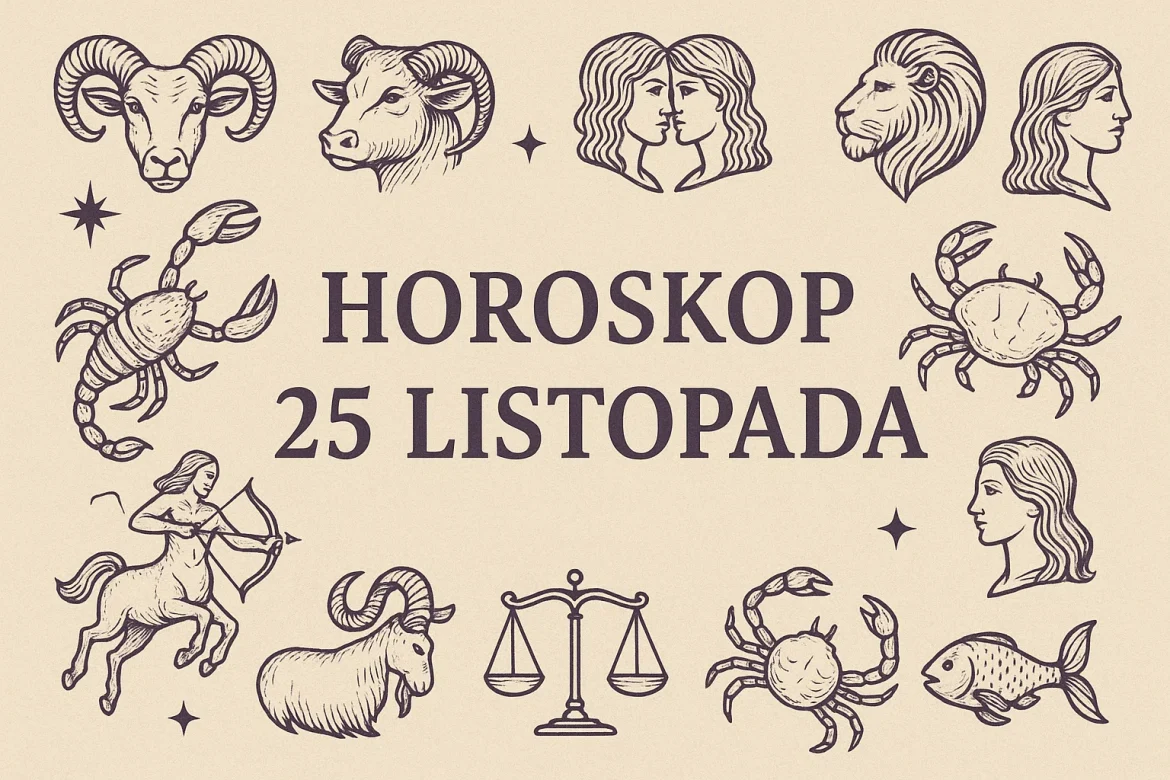 Horoskop na 25 listopada: dokładna prognoza dla znaków