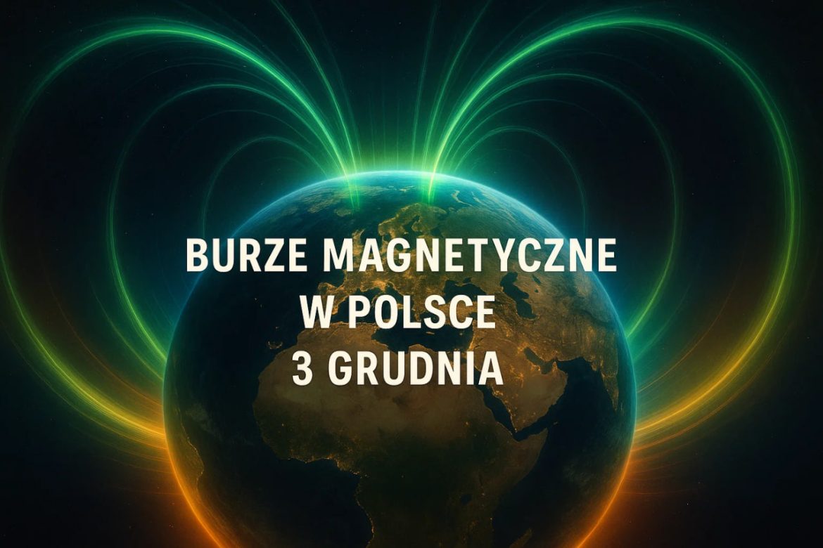 Burze magnetyczne 3 grudnia w Polsce: prognoza i wpływ