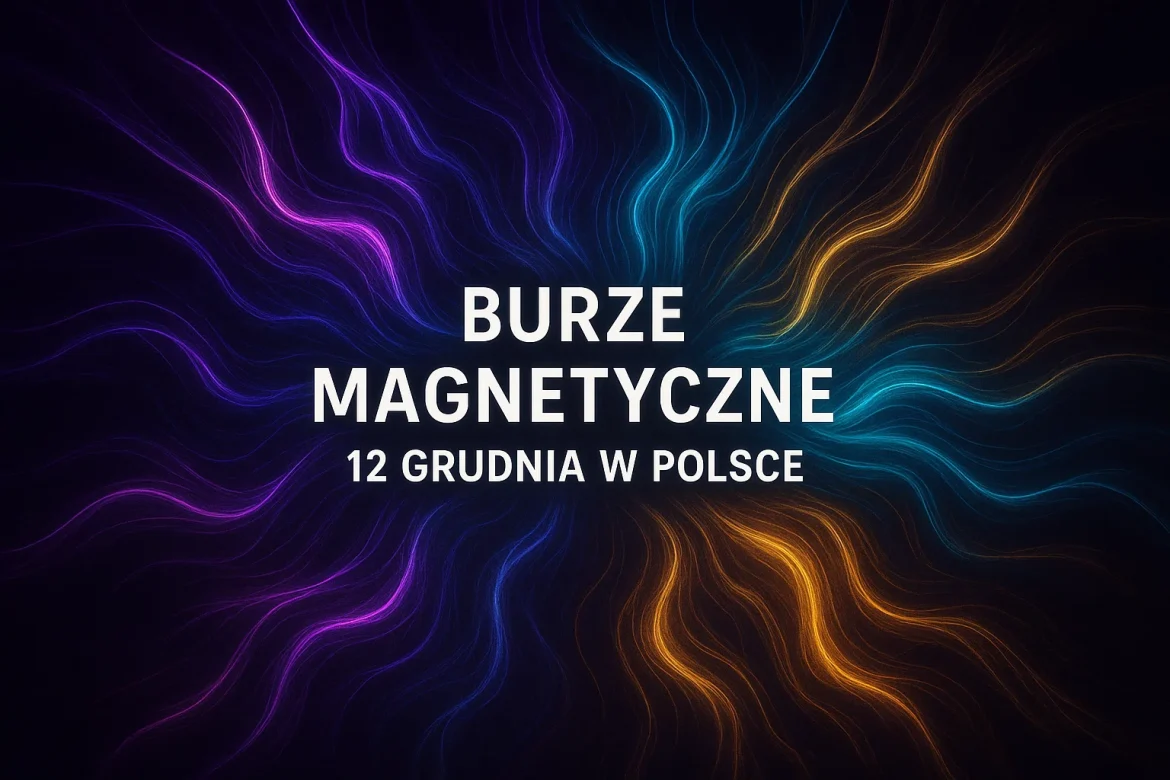 Burze magnetyczne 12 grudnia: wpływ na samopoczucie