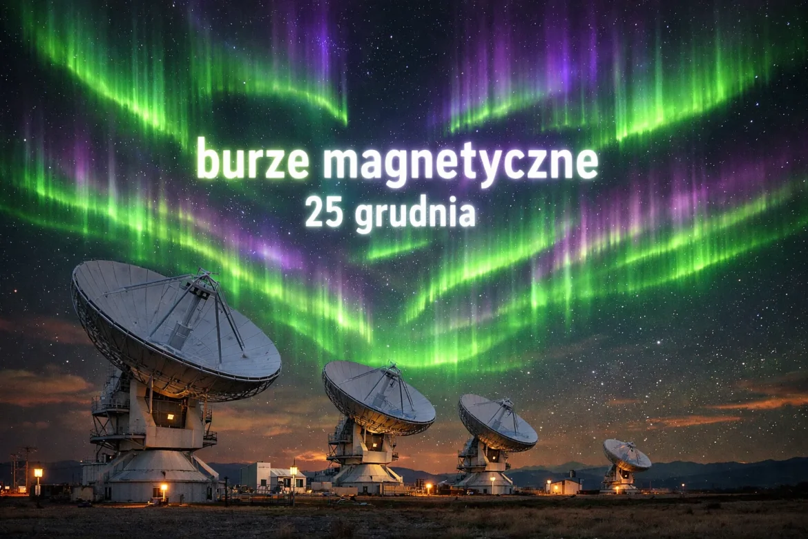 Burze magnetyczne 25 grudnia w Polsce: kto je odczuje i jak się przygotować
