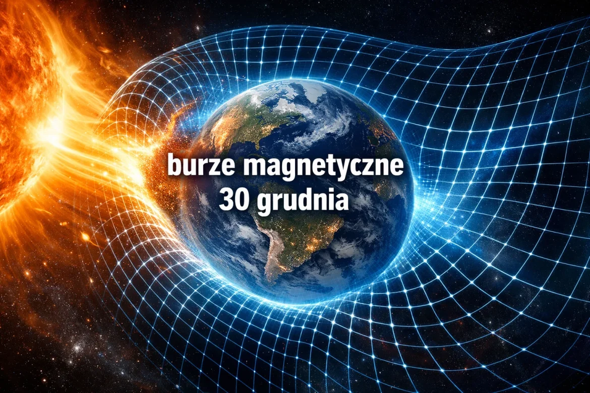 Burze magnetyczne 30 grudnia – prognoza dla Polski