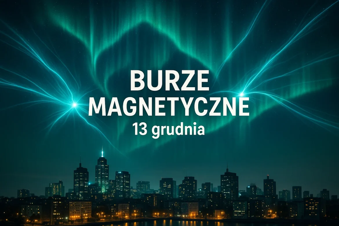 Burze magnetyczne 13 grudnia w Polsce – prognoza
