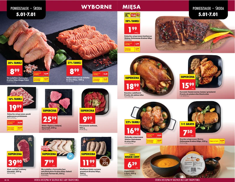 Biedronka kusi promocją na mięso – duże obniżki do dziś