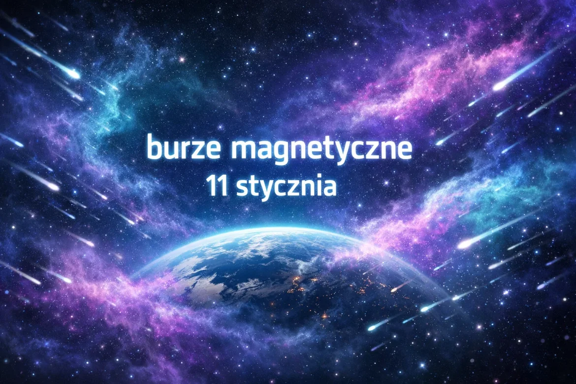 Burze magnetyczne 11 stycznia w Polsce – prognoza i wpływ na zdrowie