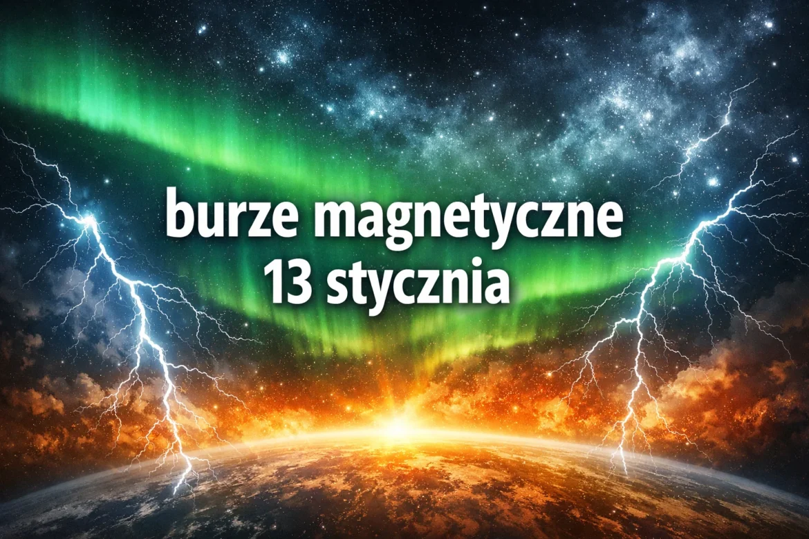 Burze magnetyczne 13 stycznia w Polsce: kto odczuje skutki