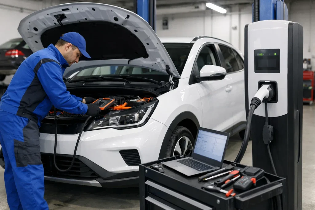 Ile naprawdę kosztuje elektryk w 2026? Ładowanie, serwis i bateria w Polsce