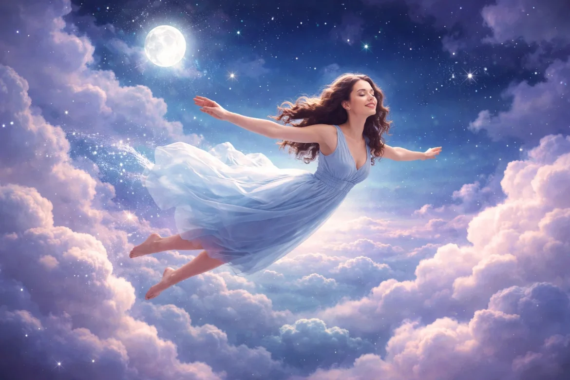 Latanie we śnie – znaczenie snu, symbolika wolności i emocji