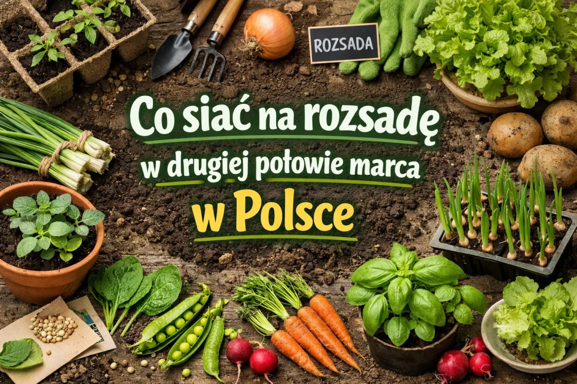 Co siać na rozsadę w drugiej połowie marca, żeby nie stracić sezonu