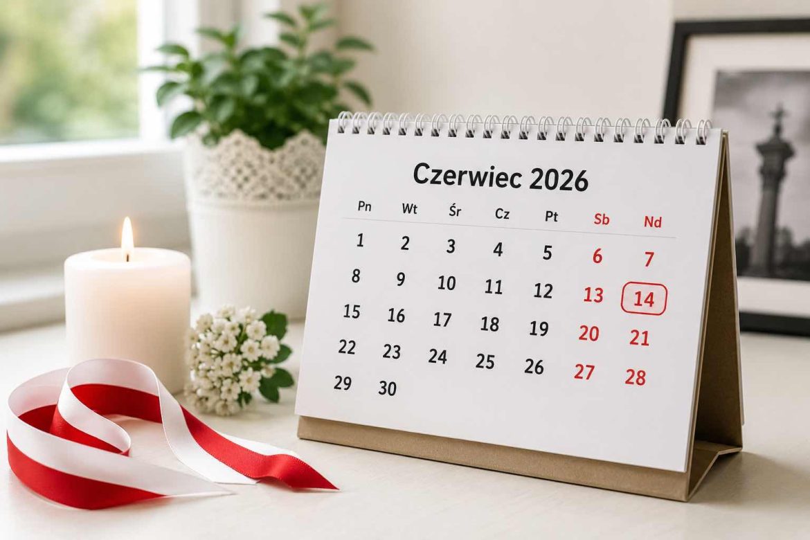 Co świętujemy w Polsce 14 czerwca? Pełny kalendarz świąt, rocznic i imienin