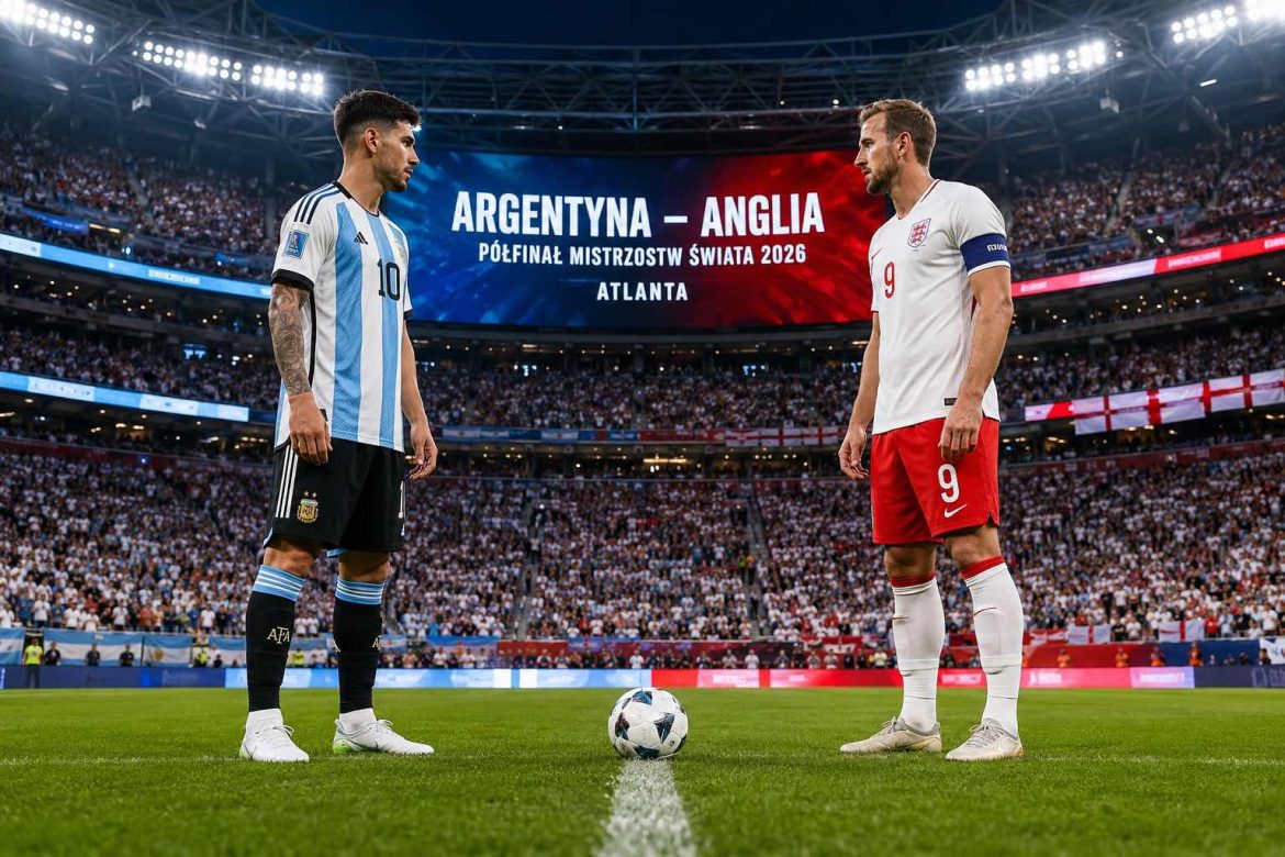 Argentyna – Anglia dzisiaj: o której mecz i gdzie oglądać półfinał Mundialu 2026?