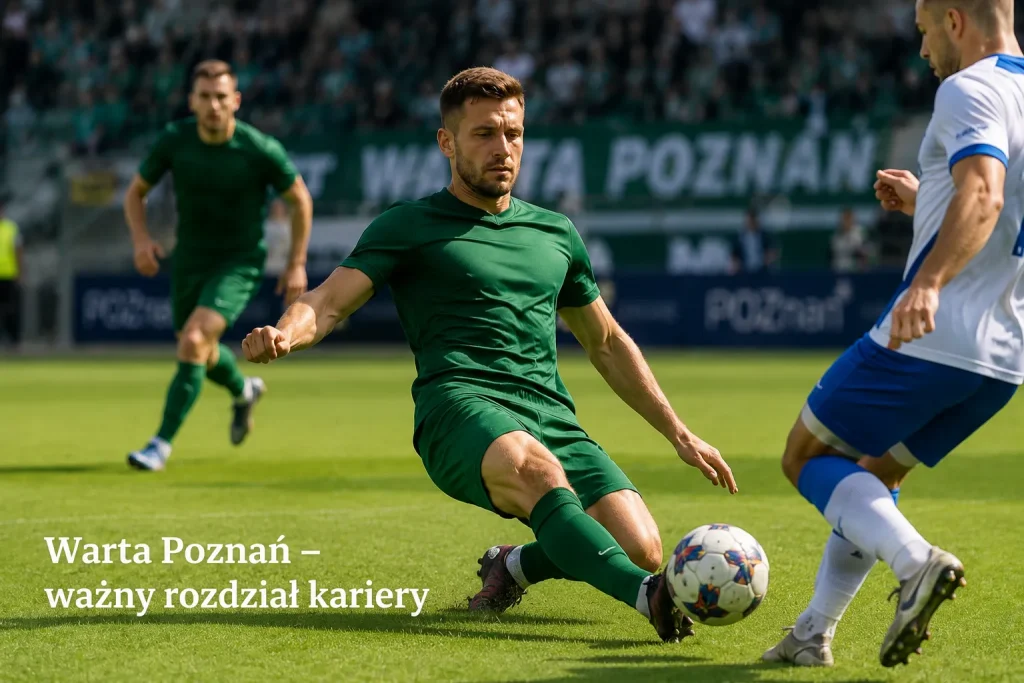 Wojciech Onsorge w barwach Warty Poznań