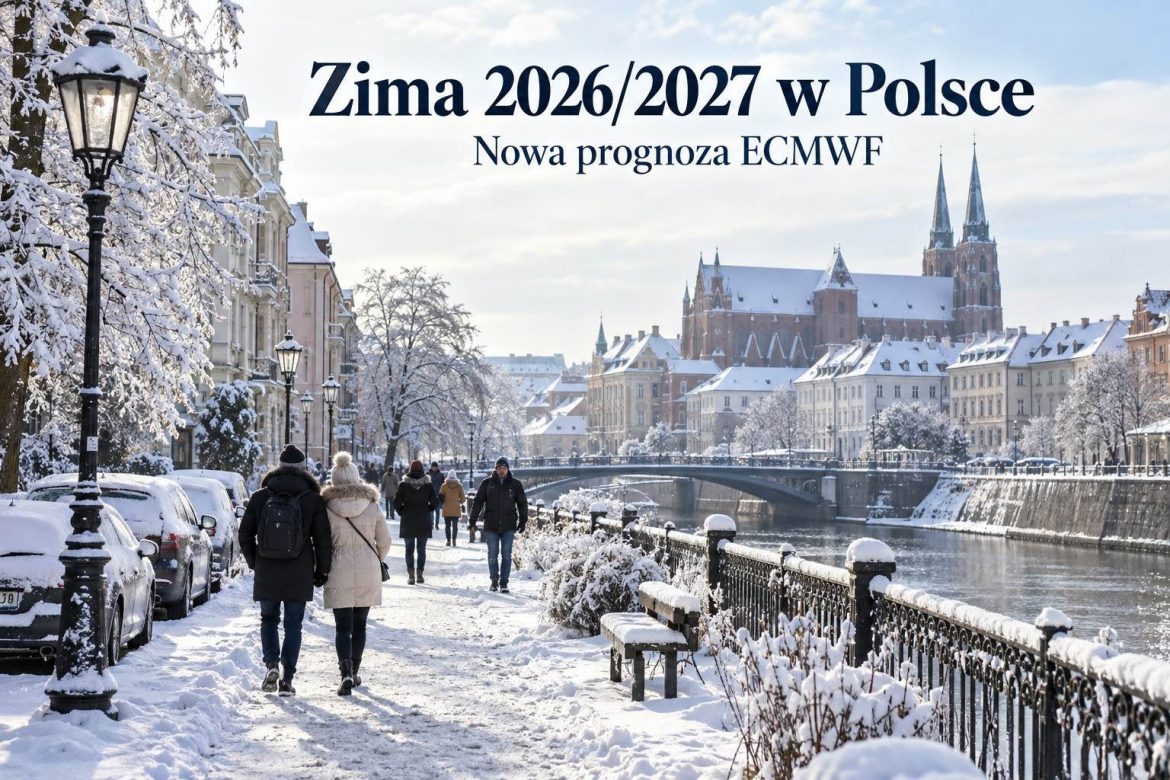 Zima 2026/2027 w Polsce: śnieżny zwrot w styczniu? Najnowsza prognoza ECMWF