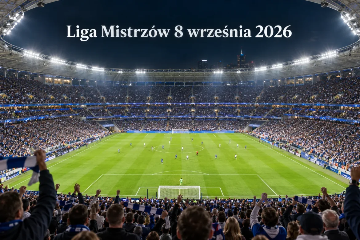 Liga Mistrzów 8 września 2026: terminarz meczów i transmisje online w Polsce