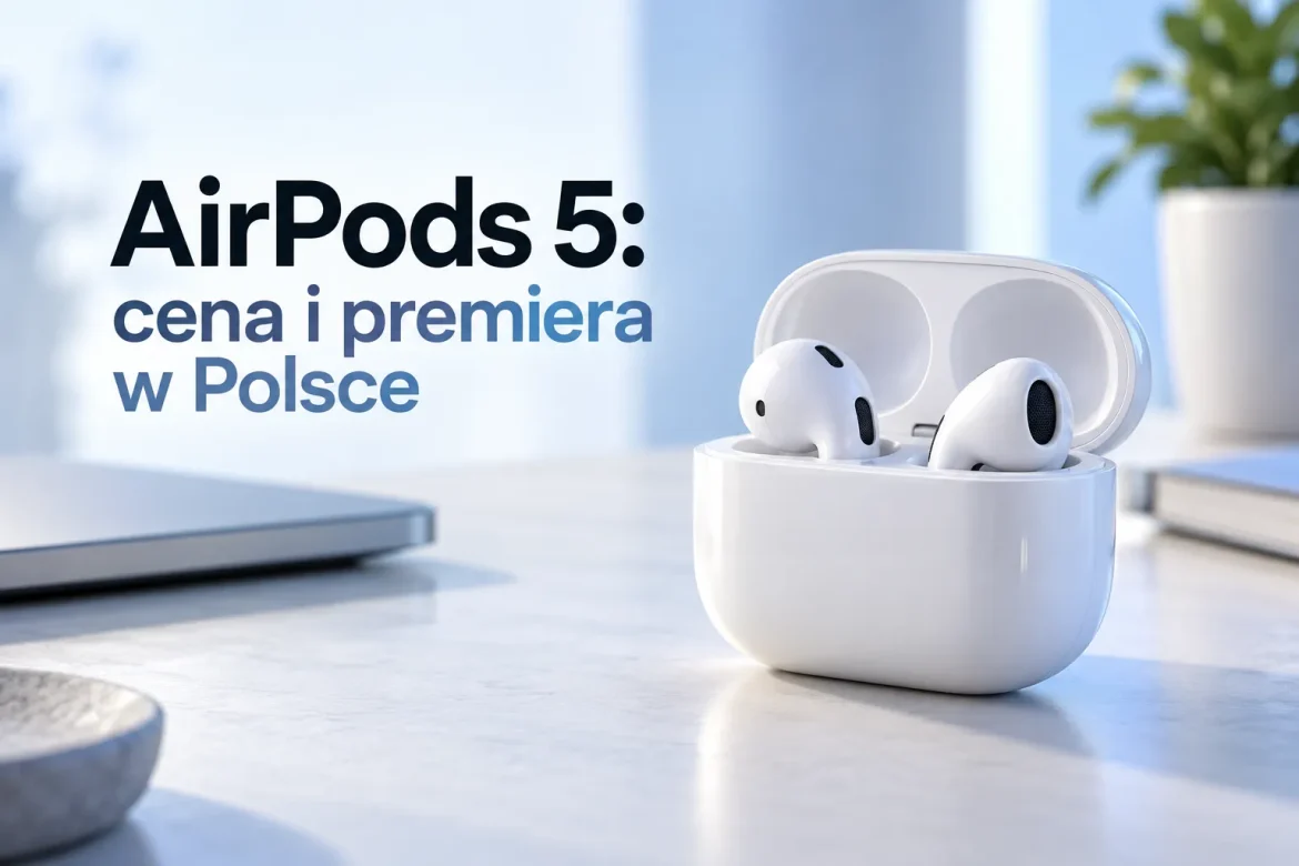 AirPods 5 w Polsce: cena, data premiery i najważniejsze funkcje nowych słuchawek Apple