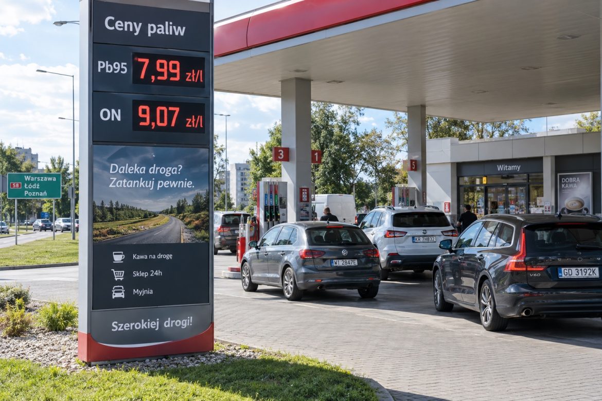 Benzyna drożeje. ORLEN podniósł ceny hurtowe do rekordowego poziomu