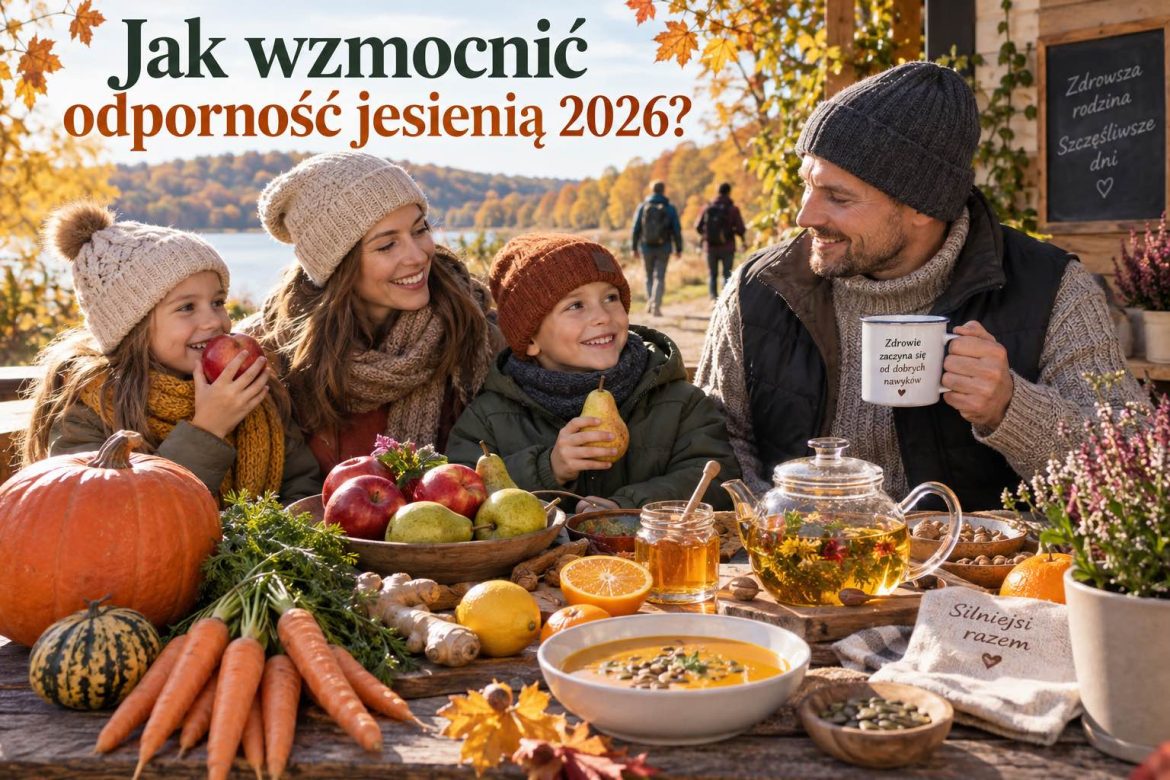 Jak wzmocnić odporność jesienią? 10 prostych zasad dla całej rodziny