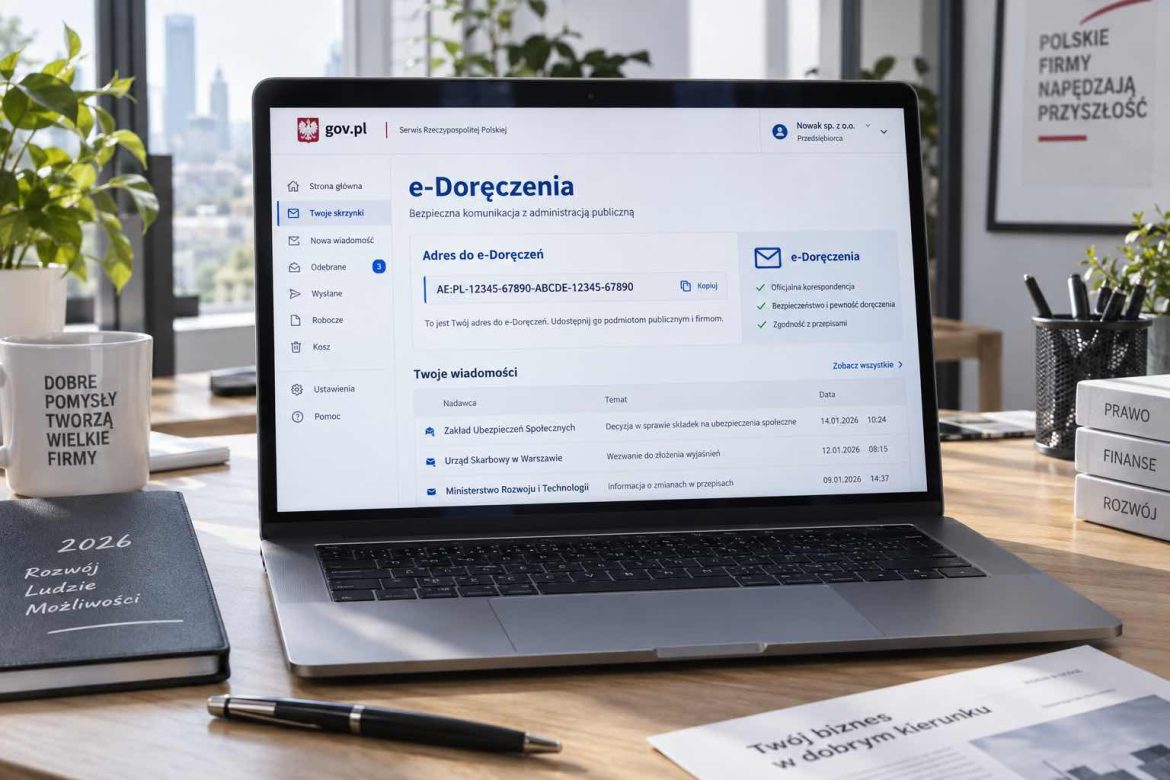 e-Doręczenia od 1 października 2026. Nowy obowiązek dla przedsiębiorców. Sprawdź, co musisz zrobić