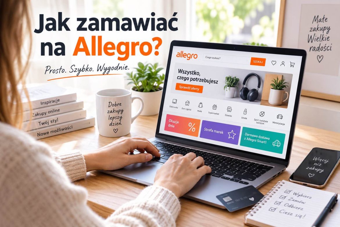 Jak zrobić zamówienie na Allegro? Zakupy krok po kroku i darmowa dostawa w Polsce