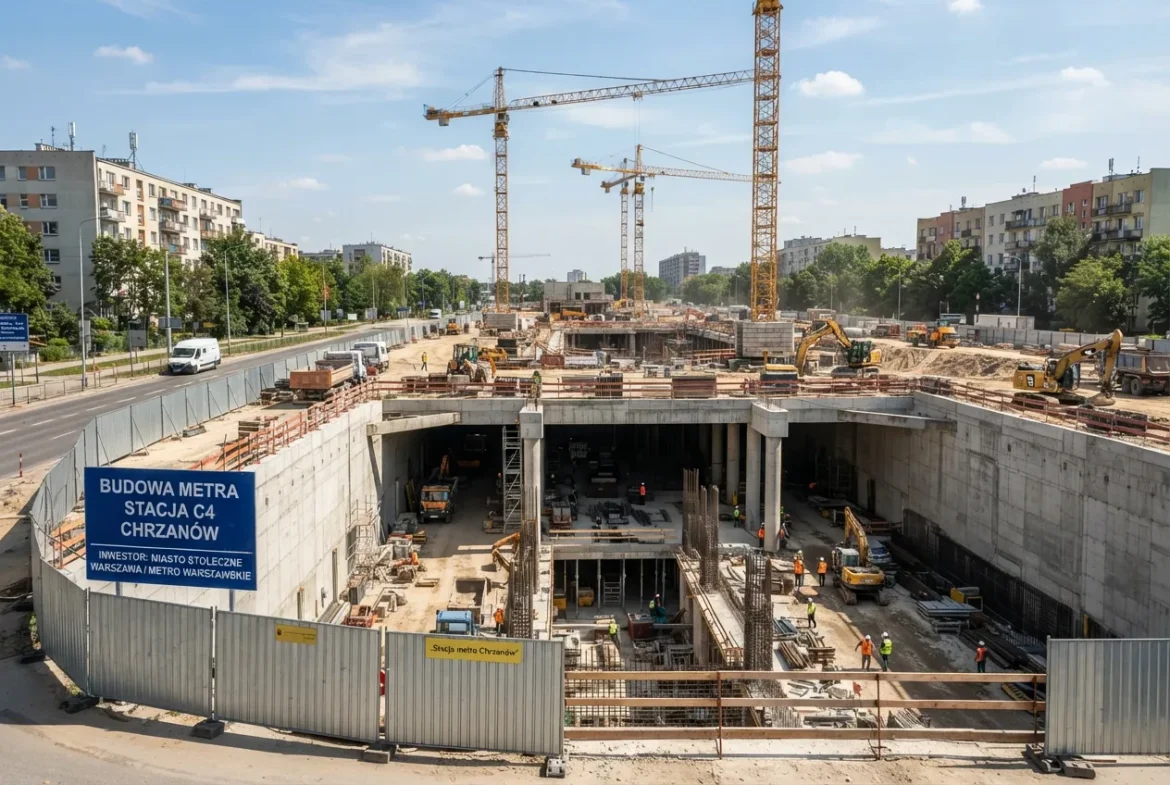 Stacja metra Chrzanów otwiera się dla zwiedzających. Data, godziny i zasady
