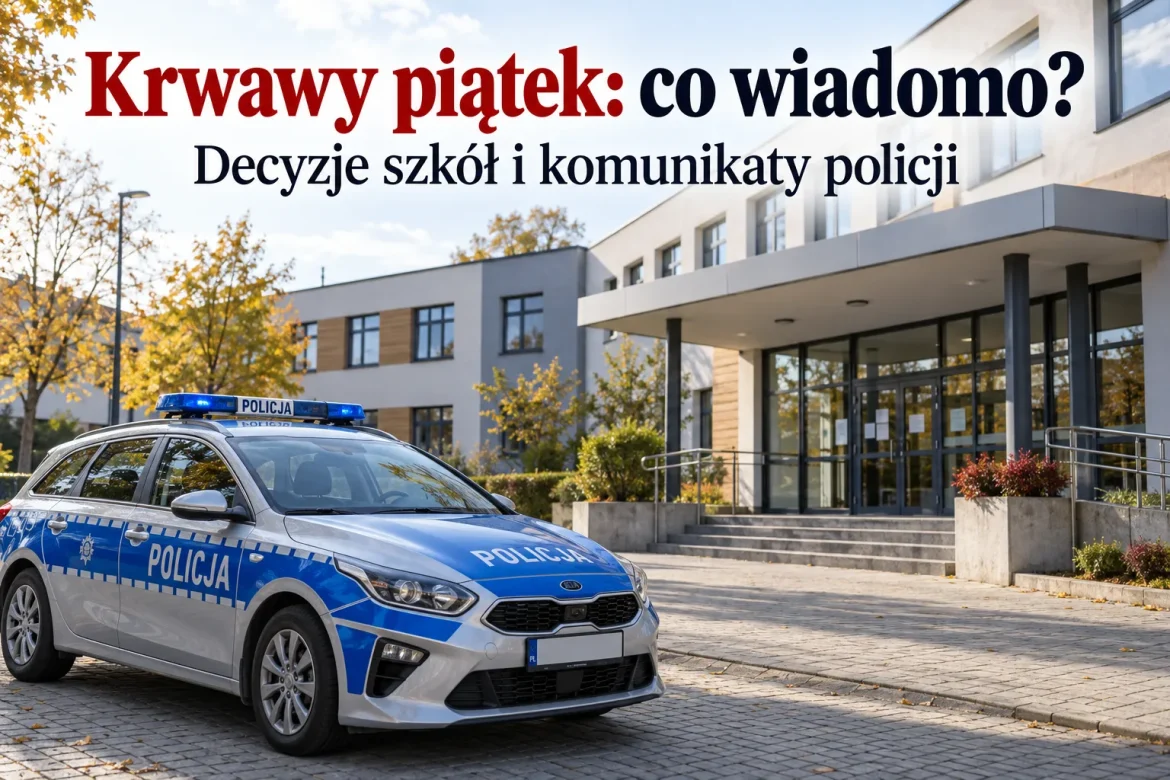 „Krwawy piątek” w Polsce: dlaczego odwołano lekcje i kogo zatrzymała policja?
