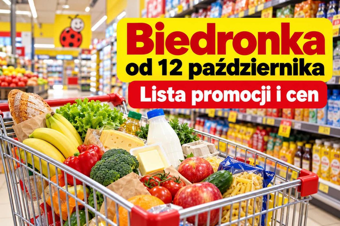 Nowa gazetka Biedronki od 12.10.2026. Lista produktów, ceny i promocje 1+1 gratis