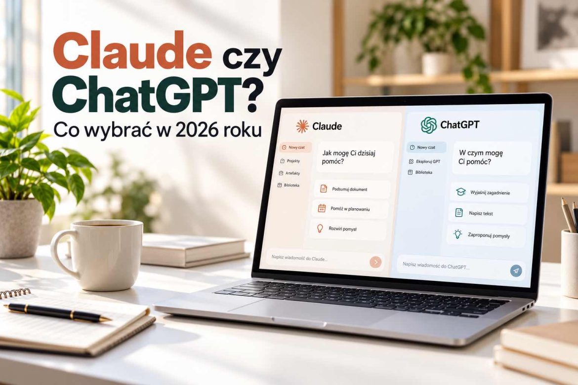 Claude czy ChatGPT w 2026 roku? Co wybrać do pracy i nauki, ile kosztują i jak zacząć w Polsce