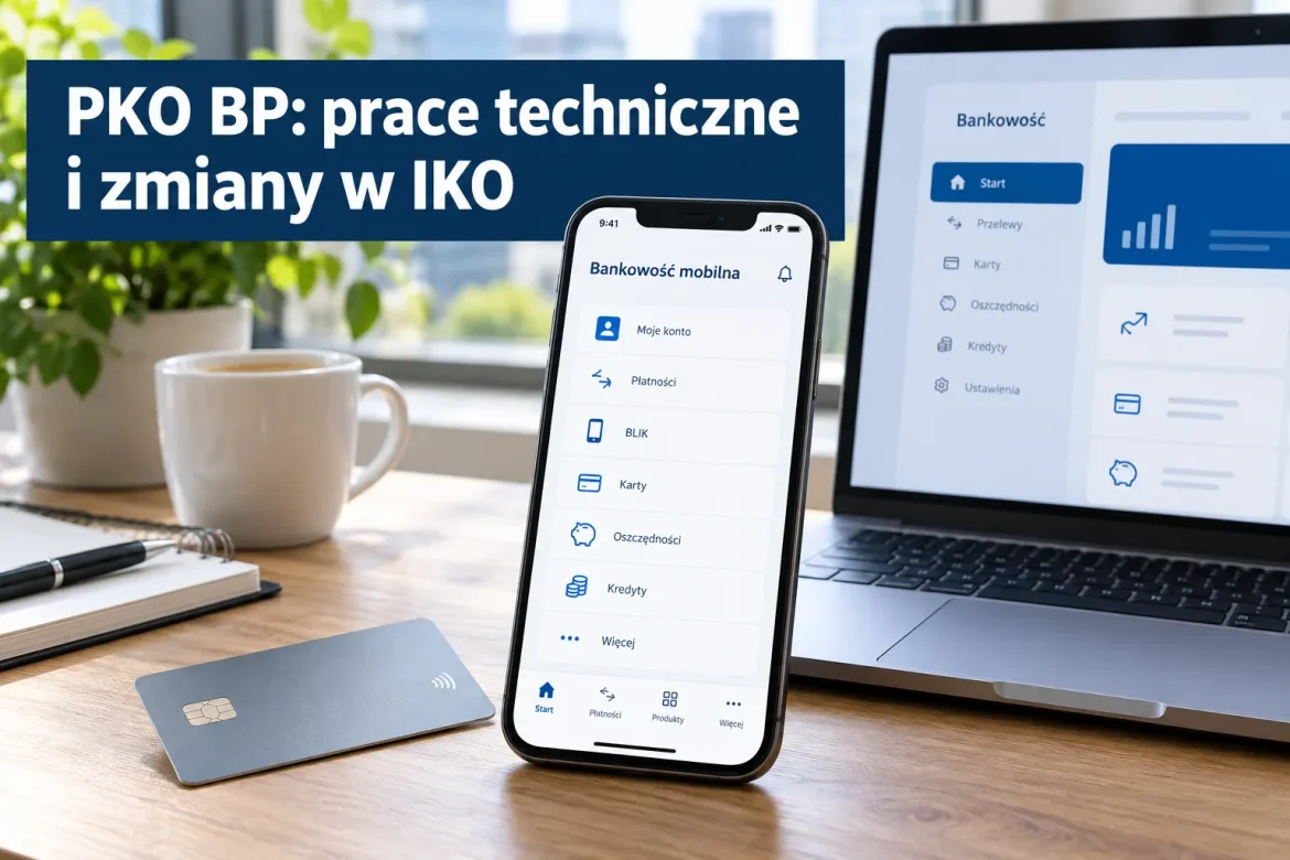 Pilny komunikat PKO BP. Utrudnienia w IKO i iPKO oraz ważne zmiany dla klientów