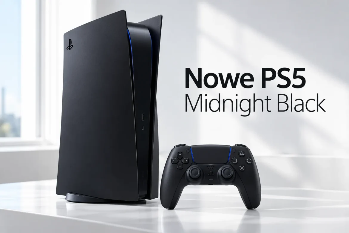 Nowe PS5 Midnight Black. Cena, premiera i dostępność w Polsce