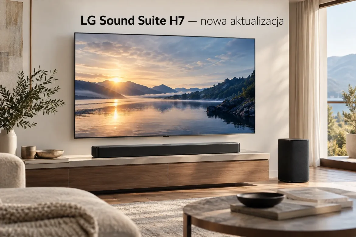 LG Sound Suite H7 z nowymi funkcjami. DTS:X i Google Cast już w aktualizacji