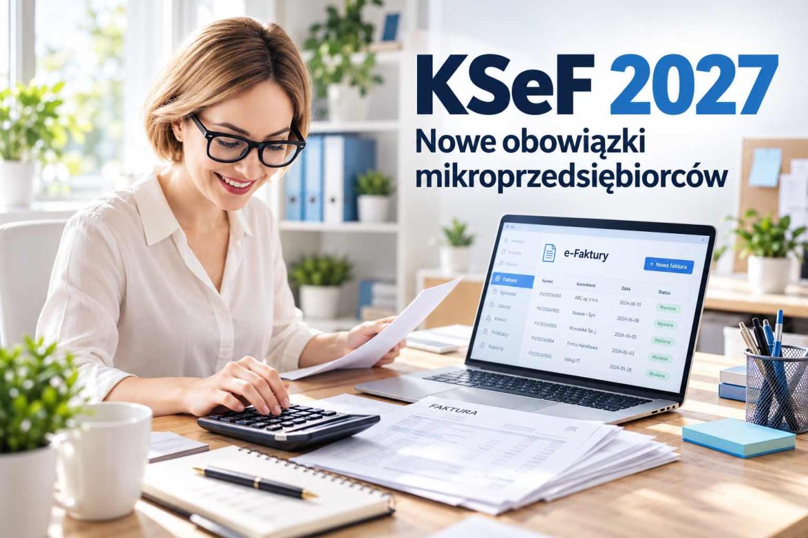 KSeF od 1 stycznia 2027: małe firmy stracą ważne zwolnienie. Sprawdź nowe obowiązki