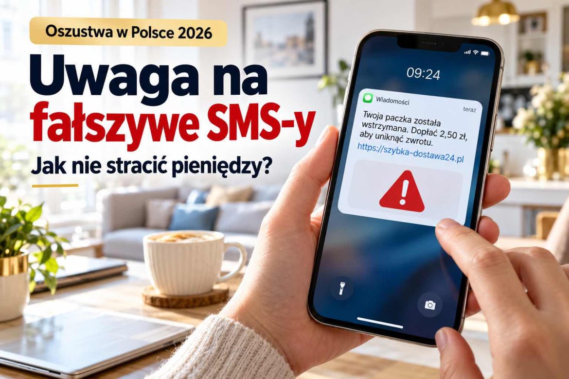 Masowa fala fałszywych SMS-ów w Polsce. Jak rozpoznać oszustwo i nie stracić pieniędzy?
